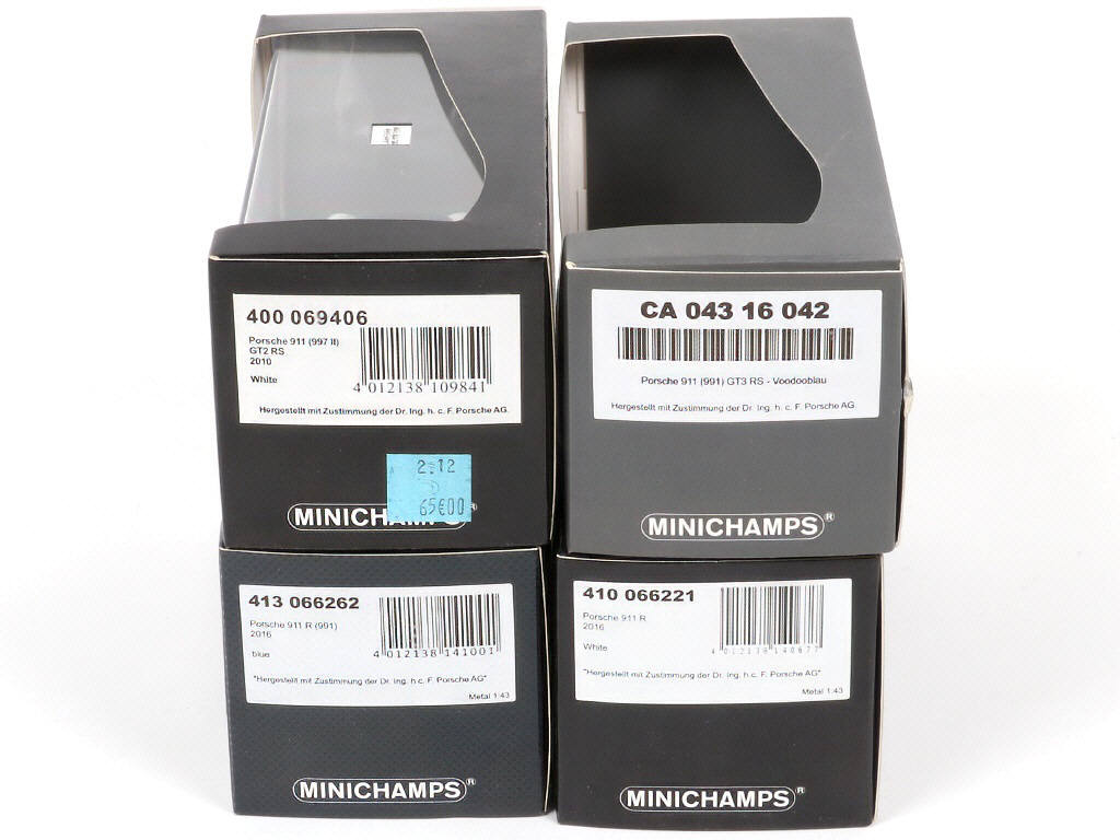 Lot 119 - MINICHAMPS (ALLEMAGNE) (4)