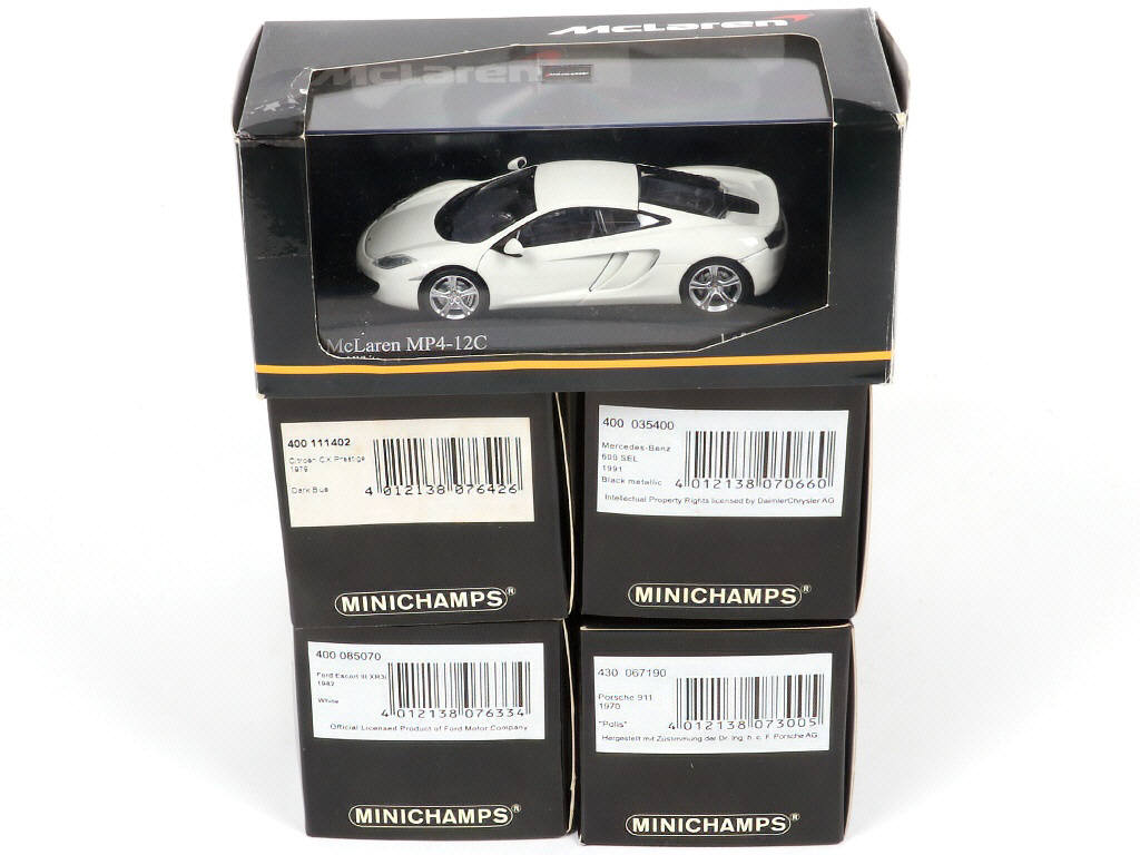 Lot 120 - MINICHAMPS (ALLEMAGNE) (5)