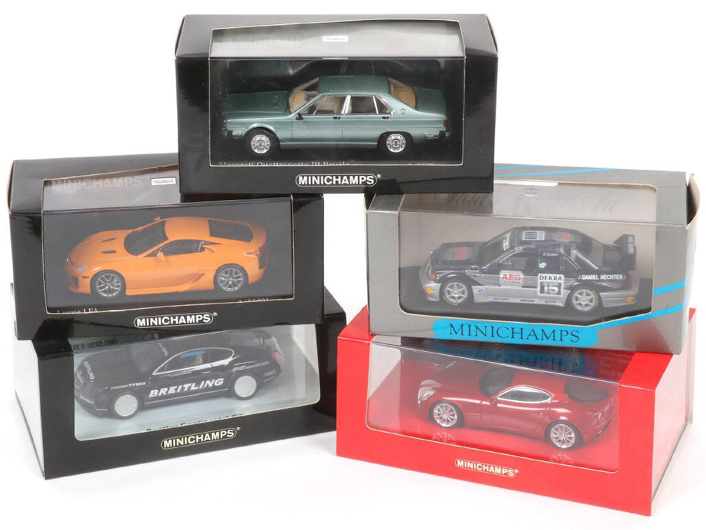 Lot 121 - MINICHAMPS (ALLEMAGNE) (5)