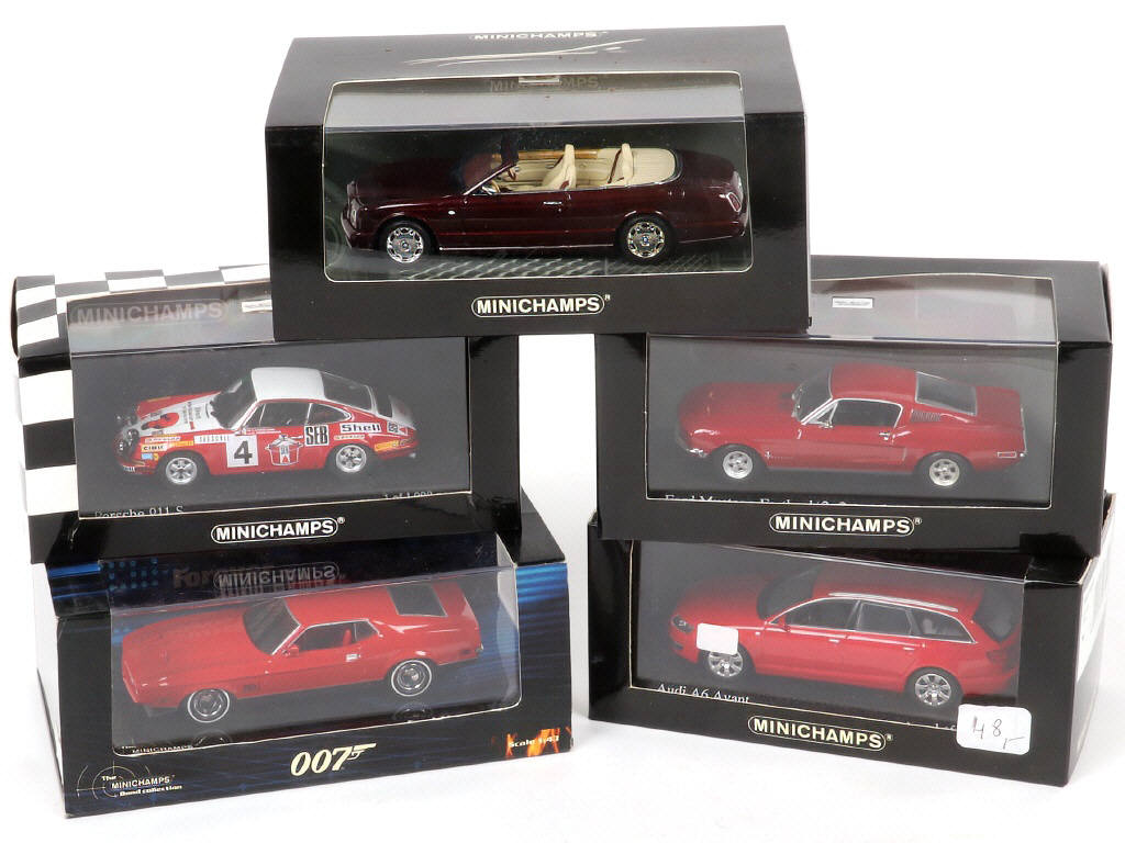 Lot 122 - MINICHAMPS (ALLEMAGNE) (5)
