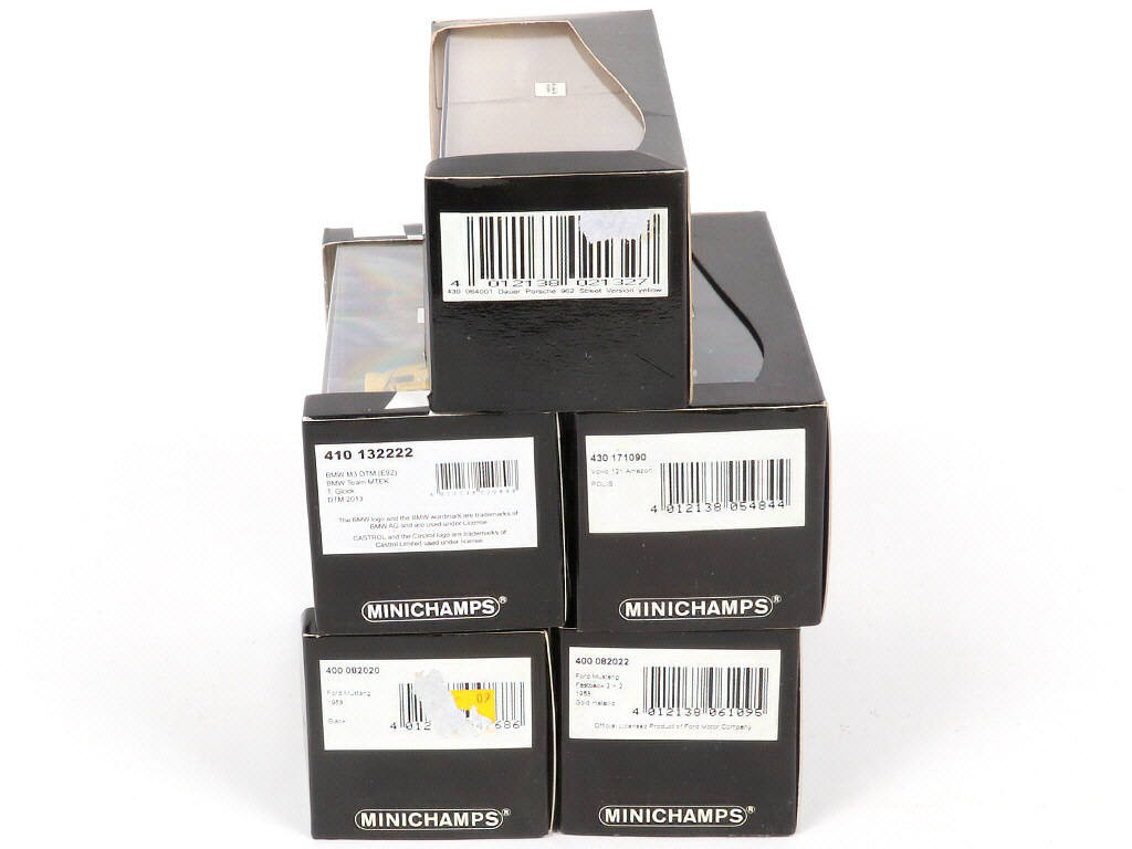 Lot 123 - MINICHAMPS (ALLEMAGNE) (5)