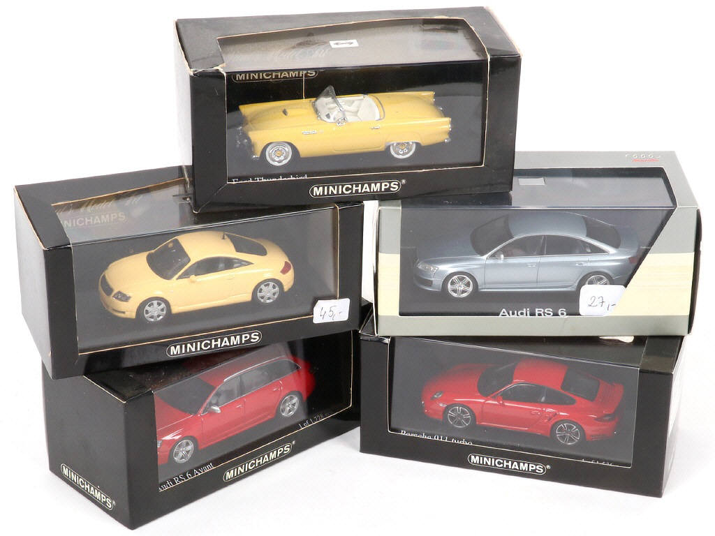 Lot 124 - MINICHAMPS (ALLEMAGNE) (5)