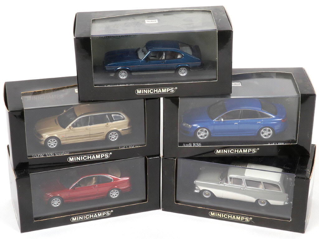 Lot 128 - MINICHAMPS (ALLEMAGNE) (5)