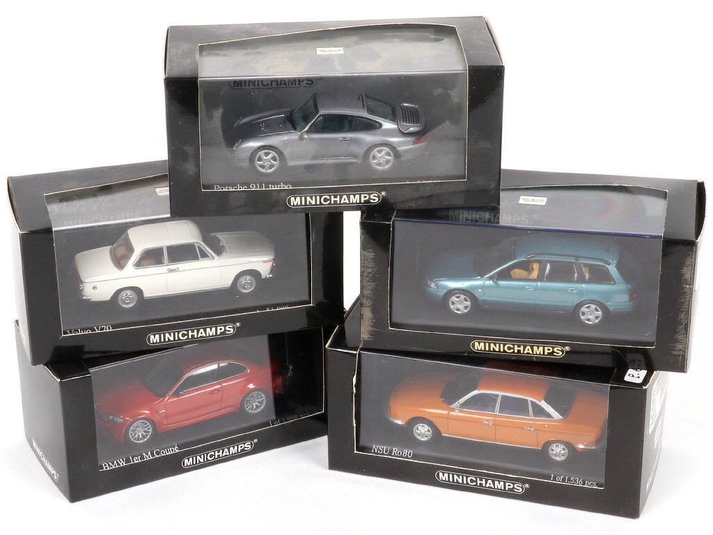 Lot 129 - MINICHAMPS (ALLEMAGNE) (5)