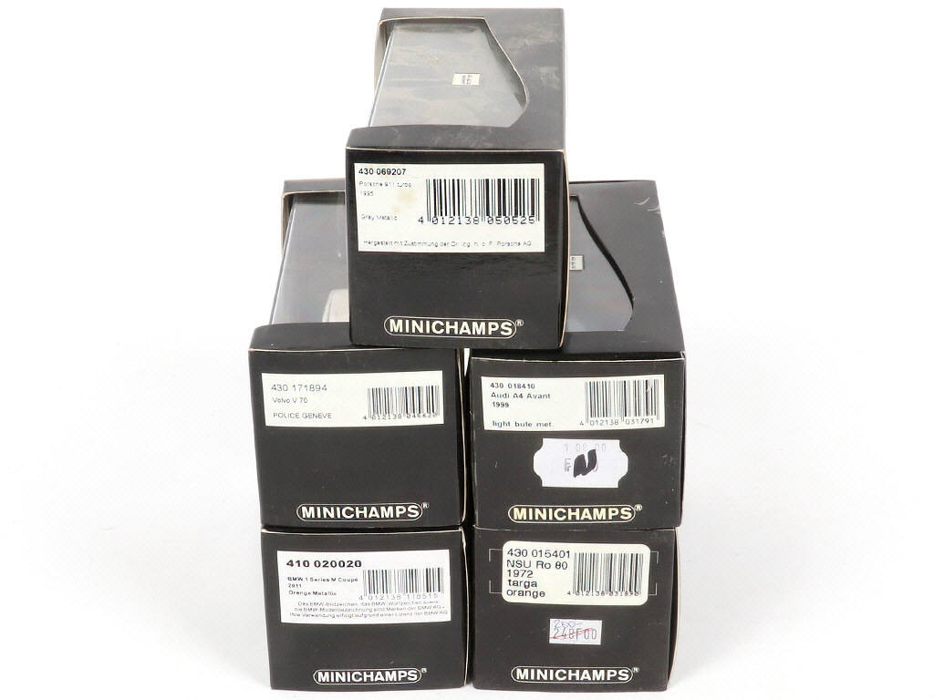 Lot 129 - MINICHAMPS (ALLEMAGNE) (5)