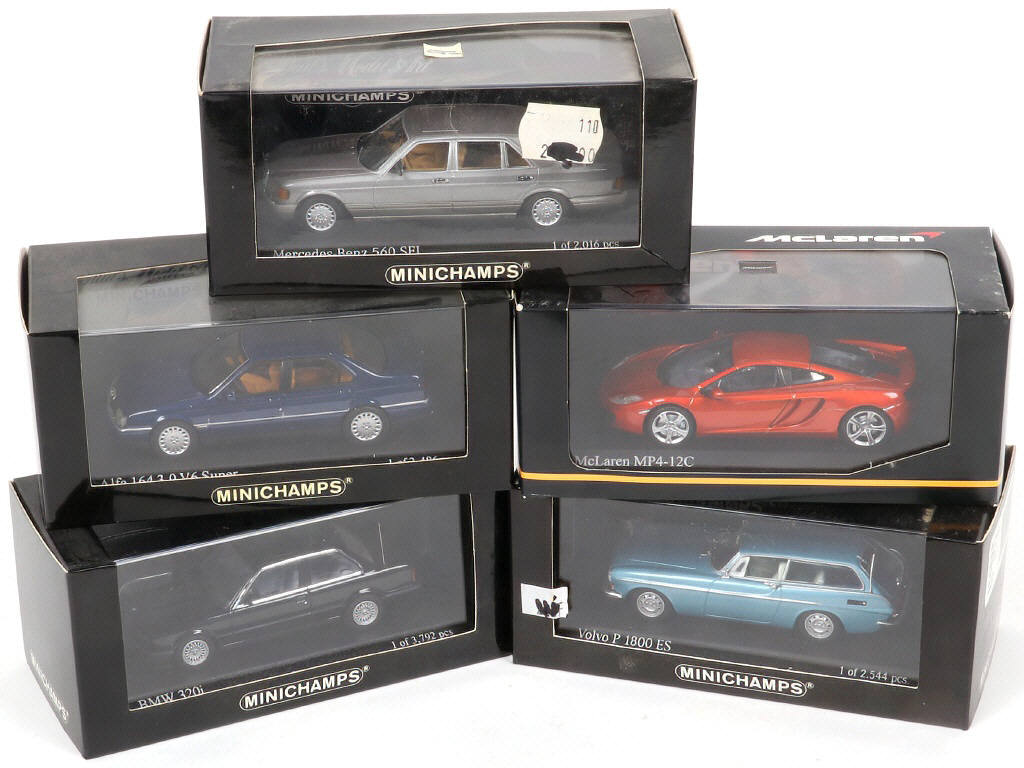 Lot 131 - MINICHAMPS (ALLEMAGNE) (5)