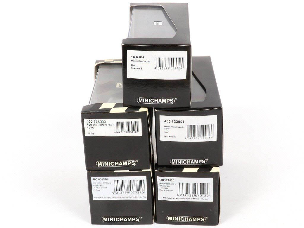 Lot 132 - MINICHAMPS (ALLEMAGNE) (5)