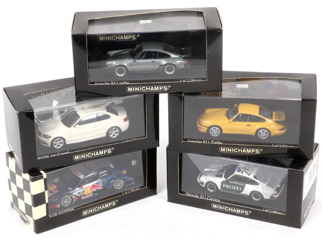 Lot 134 - MINICHAMPS (ALLEMAGNE) (5)