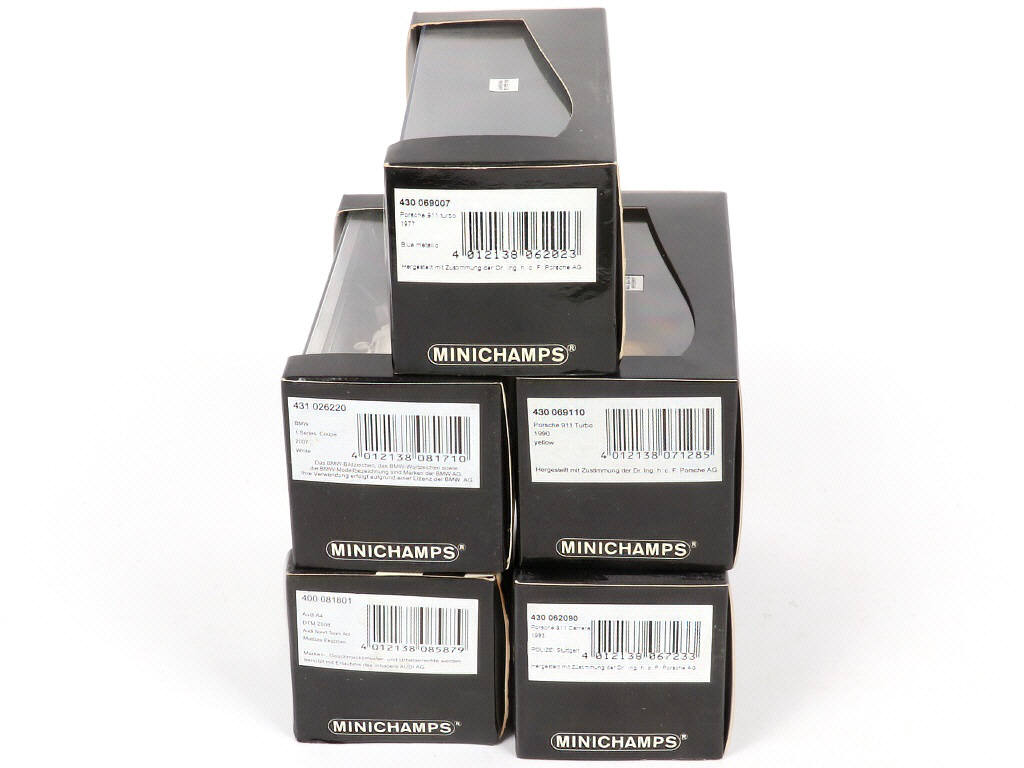 Lot 134 - MINICHAMPS (ALLEMAGNE) (5)