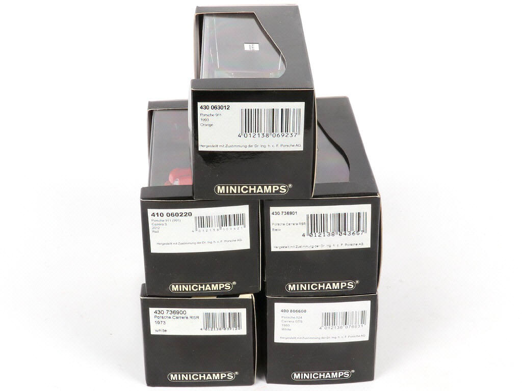 Lot 135 - MINICHAMPS (ALLEMAGNE) (5)