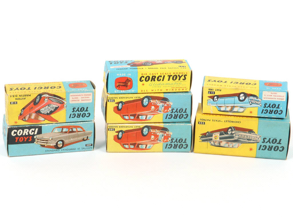 Lot 144 - CORGI TOYS (GB) (7)