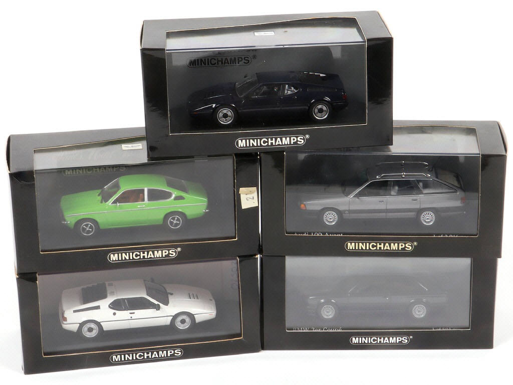 Lot 112 - MINICHAMPS (ALLEMAGNE) (5)