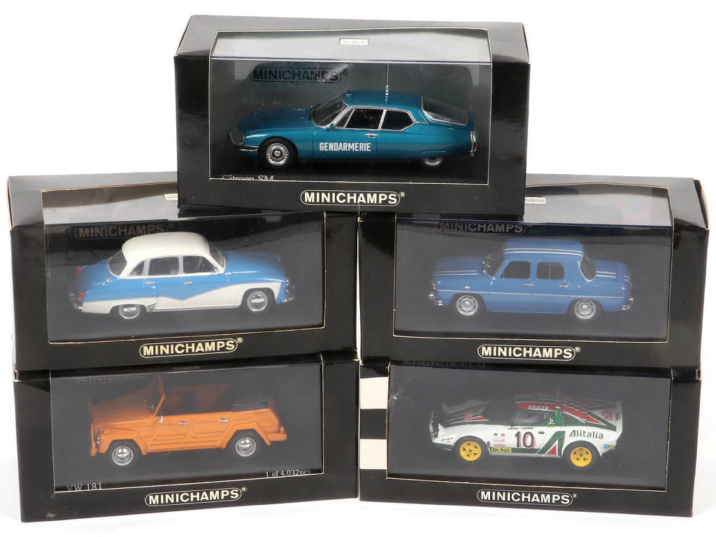 Lot 115 - MINICHAMPS (ALLEMAGNE) (5)