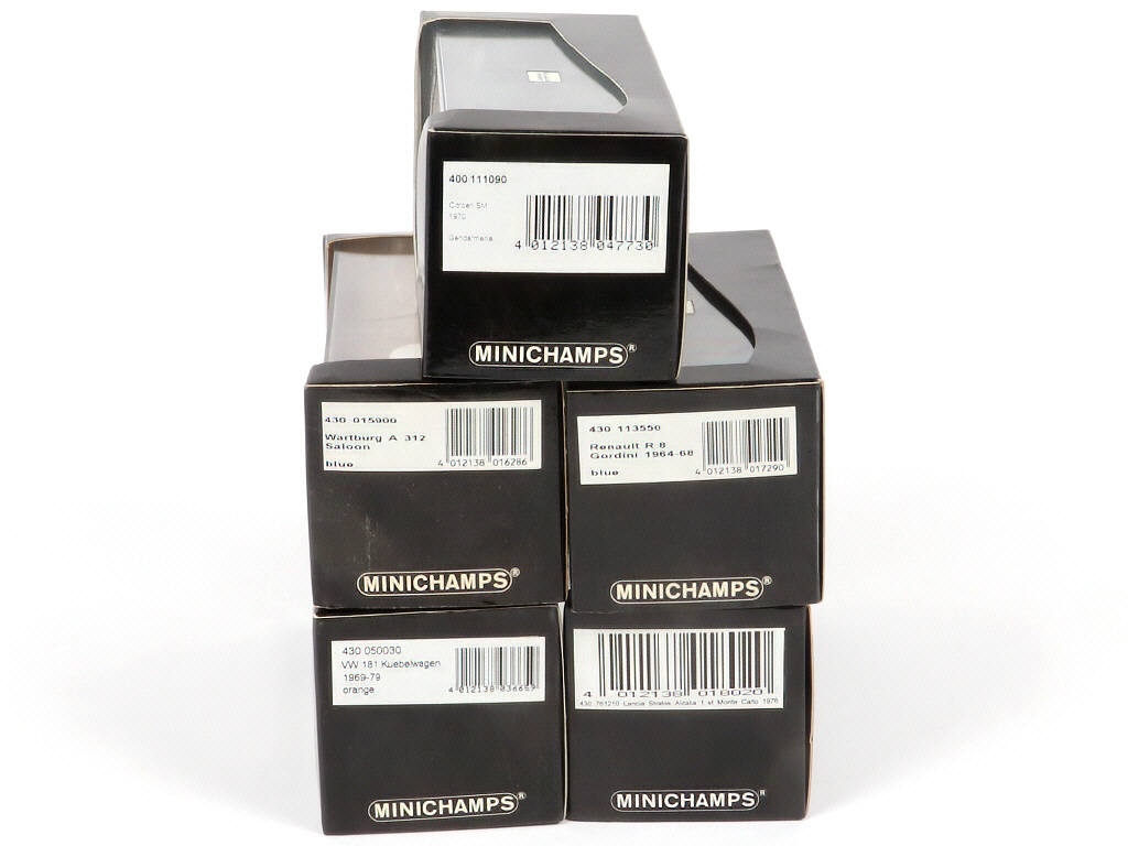 Lot 115 - MINICHAMPS (ALLEMAGNE) (5)