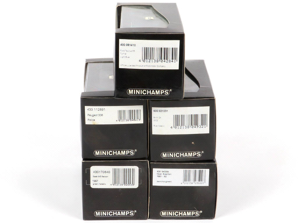 Lot 116 - MINICHAMPS (ALLEMAGNE) (5)