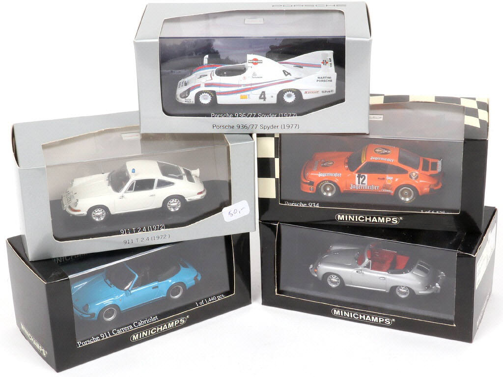 Lot 70 - MINICHAMPS (ALLEMAGNE) (5)