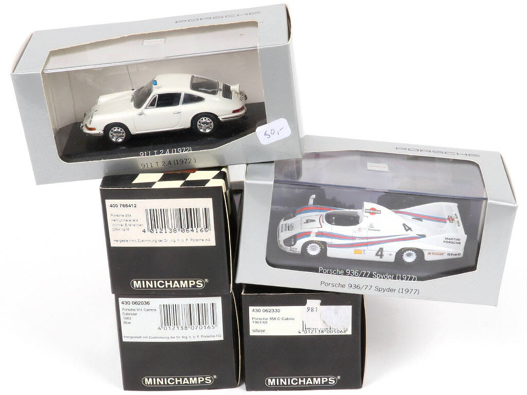 Lot 70 - MINICHAMPS (ALLEMAGNE) (5)