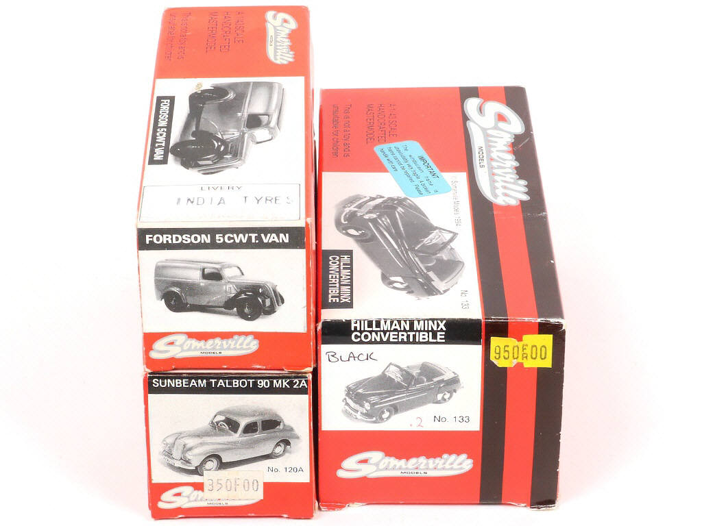 Lot 117 - SOMERVILLE MODELS (GB) (3)