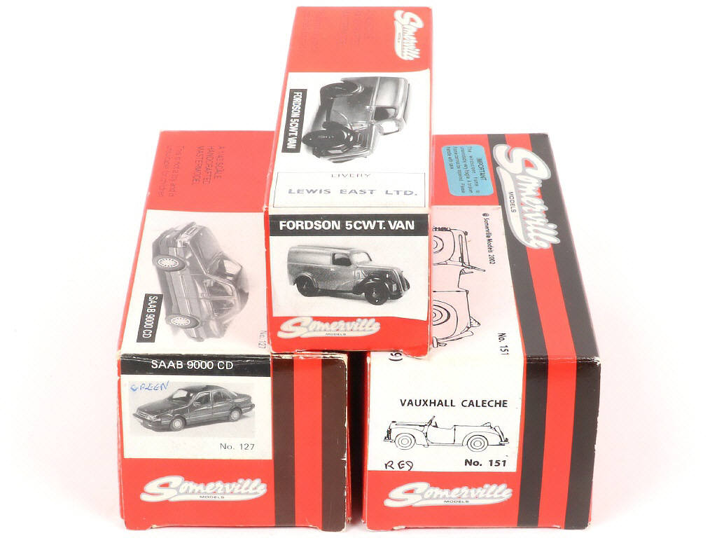 Lot 118 - SOMERVILLE MODELS (GB) (3)