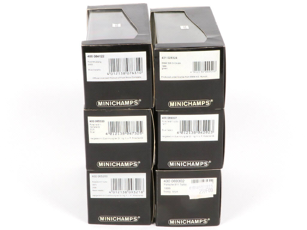 Lot 71 - MINICHAMPS (ALLEMAGNE) (6)