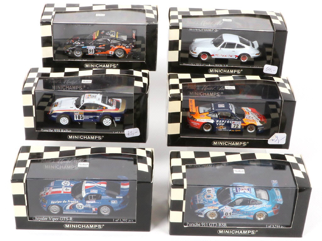 Lot 73 - MINICHAMPS (ALLEMAGNE) (6)