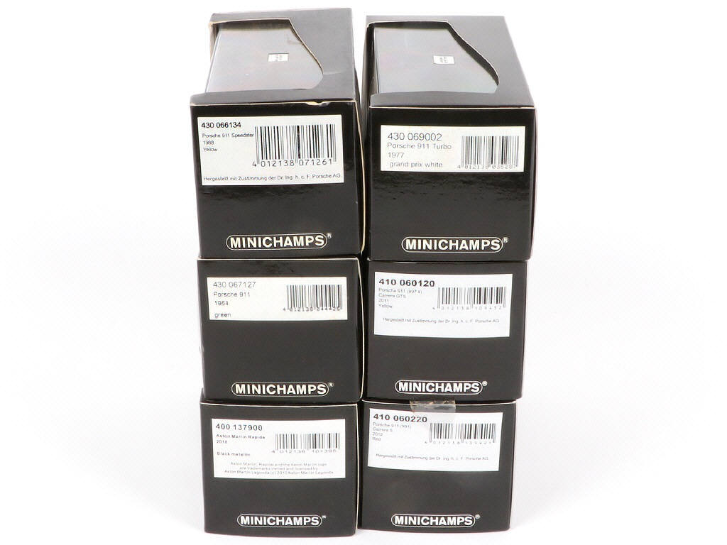 Lot 75 - MINICHAMPS (ALLEMAGNE) (6)