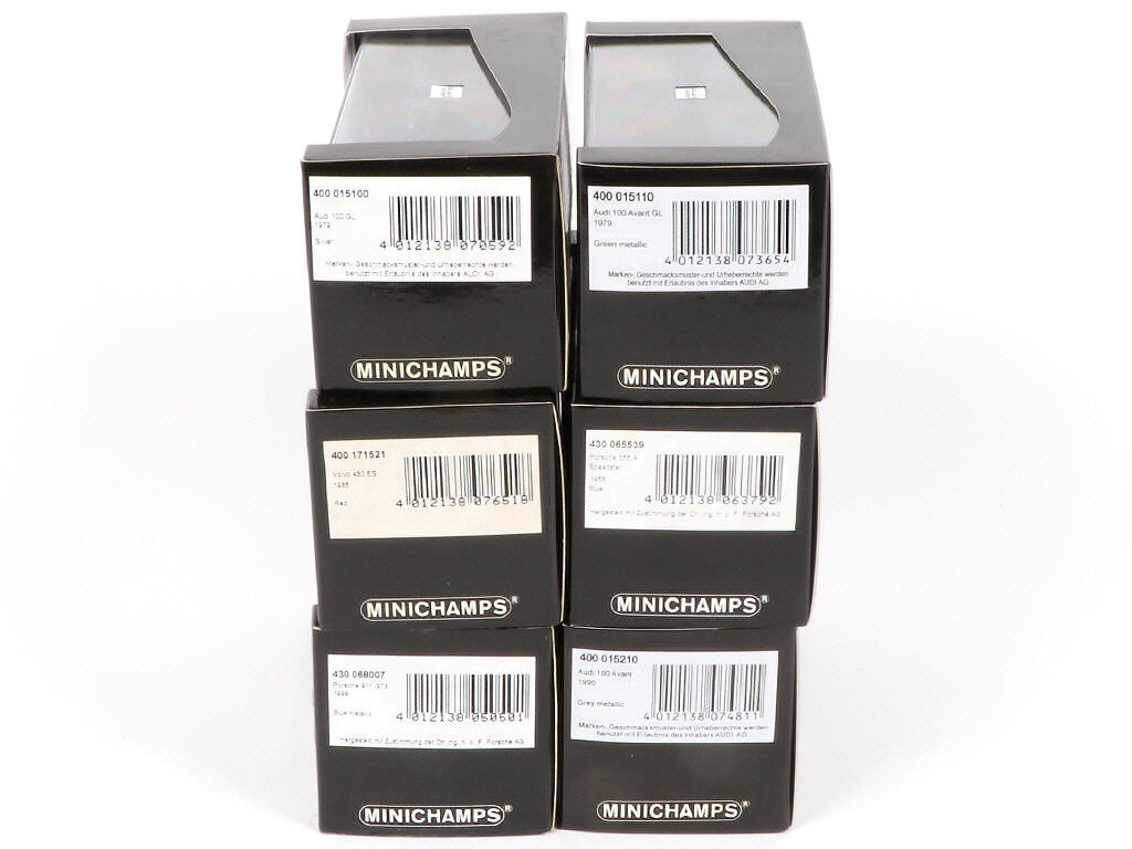 Lot 78 - MINICHAMPS (ALLEMAGNE) (6)