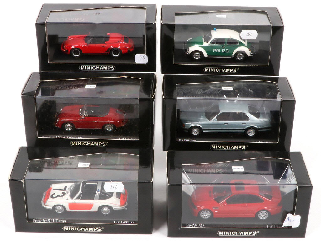 Lot 83 - MINICHAMPS (ALLEMAGNE) (6)