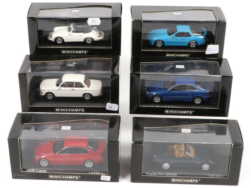 Lot 84 - MINICHAMPS (ALLEMAGNE) (6)