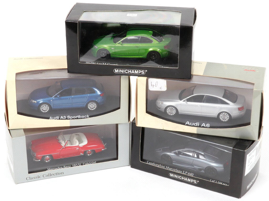 Lot 119 - MINICHAMPS (ALLEMAGNE) (5)