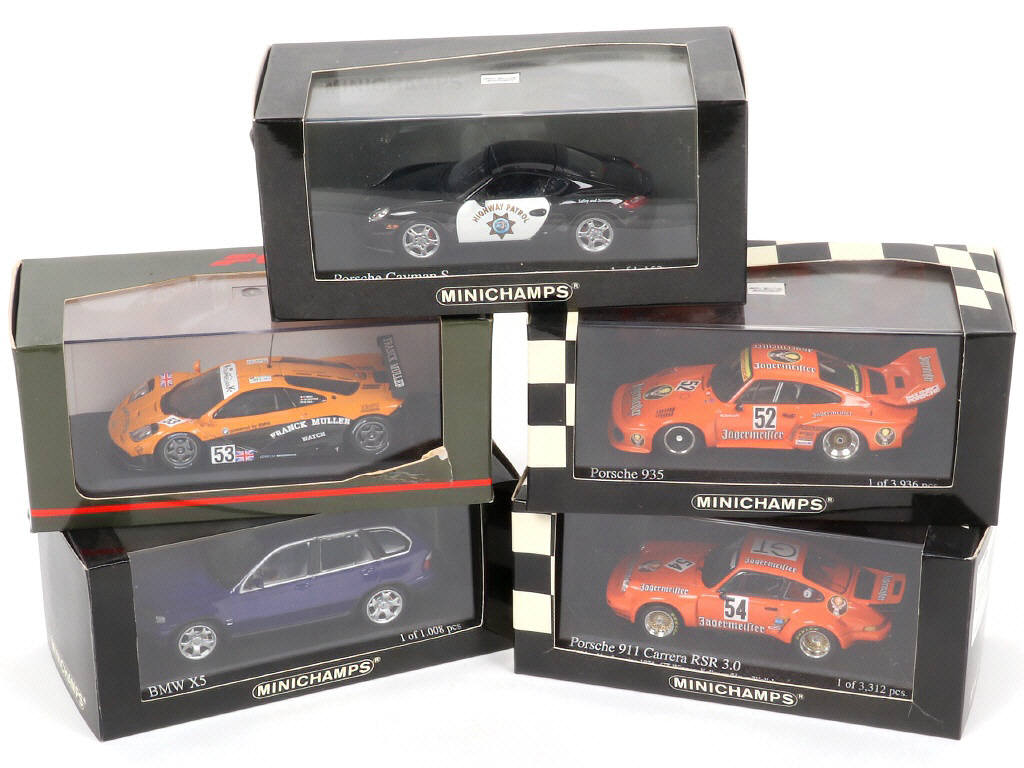 Lot 120 - MINICHAMPS (ALLEMAGNE) (5)