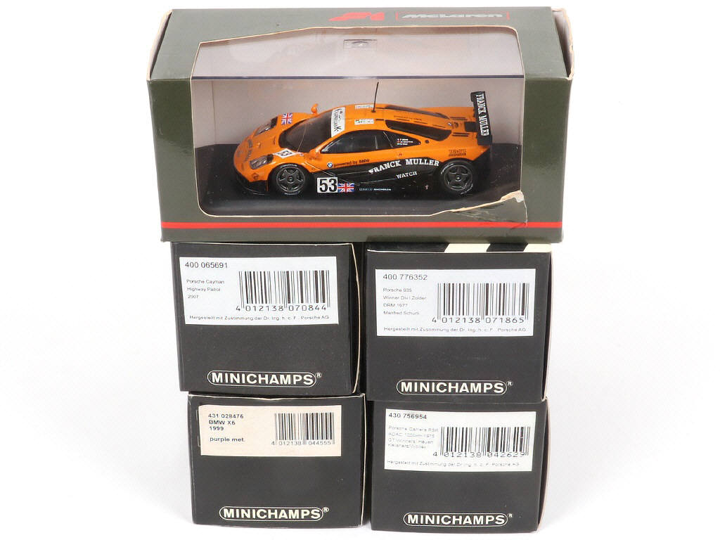 Lot 120 - MINICHAMPS (ALLEMAGNE) (5)