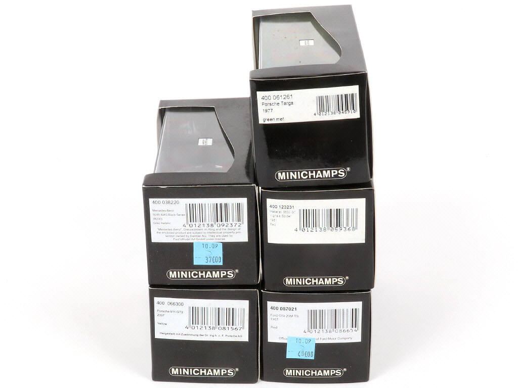 Lot 125 - MINICHAMPS (ALLEMAGNE) (5)