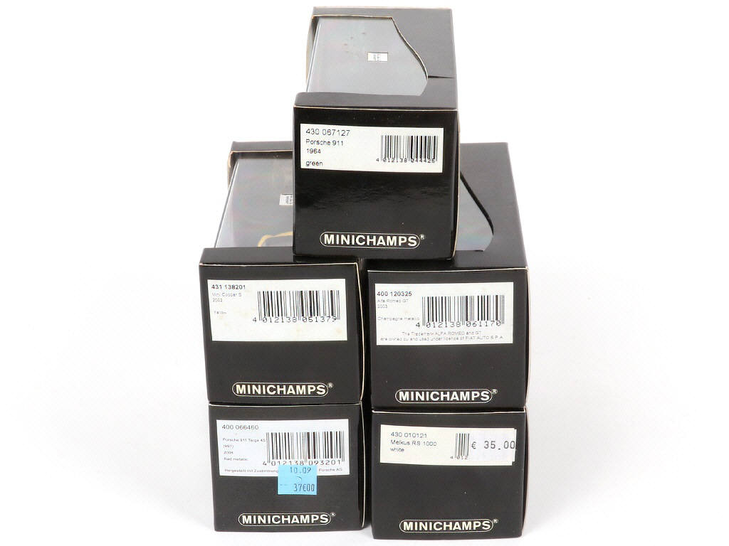 Lot 126 - MINICHAMPS (ALLEMAGNE) (5)