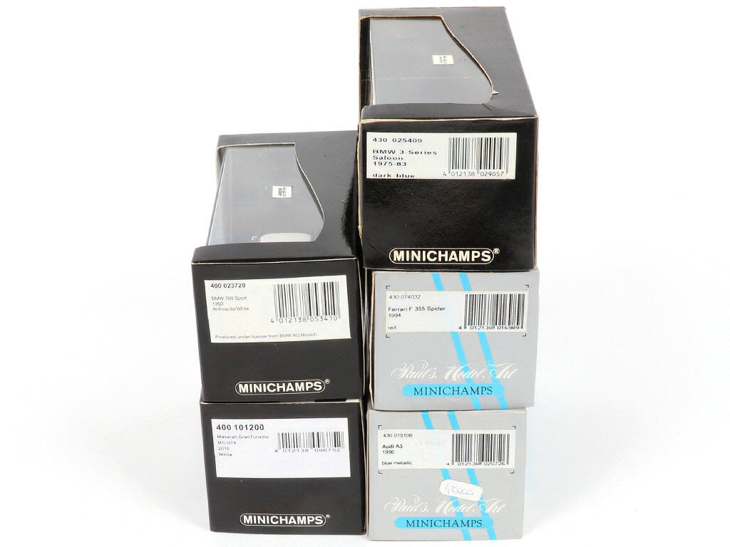 Lot 128 - MINICHAMPS (ALLEMAGNE) (5)