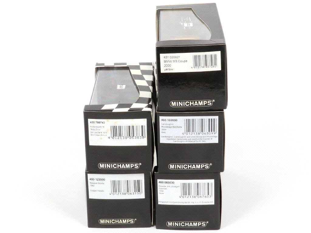 Lot 129 - MINICHAMPS (ALLEMAGNE) (5)