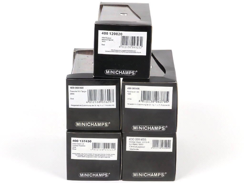 Lot 111 - MINICHAMPS (ALLEMAGNE) (5)