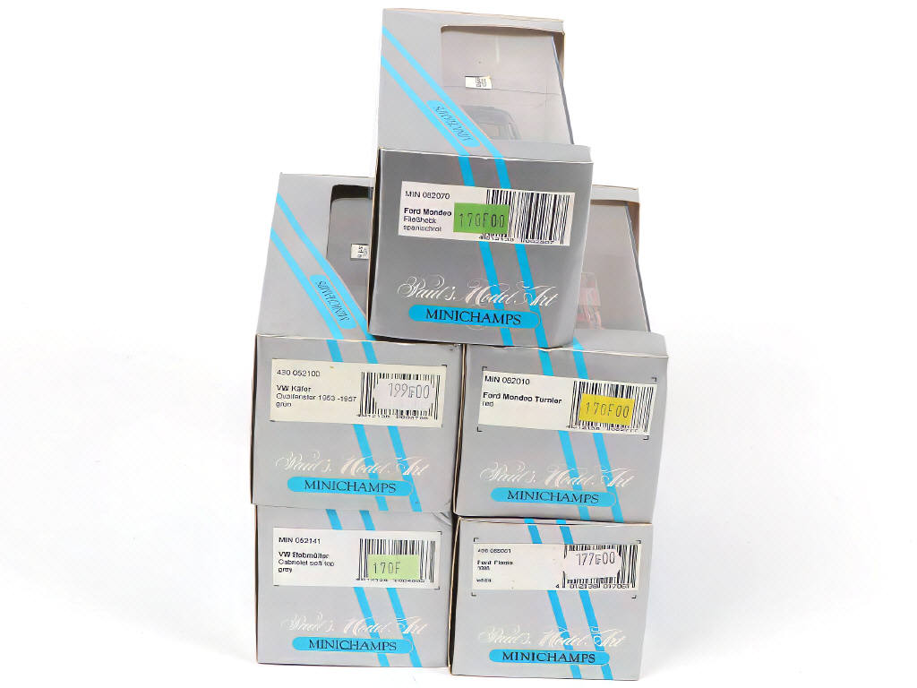 Lot 105 - MINICHAMPS (ALLEMAGNE) (5)