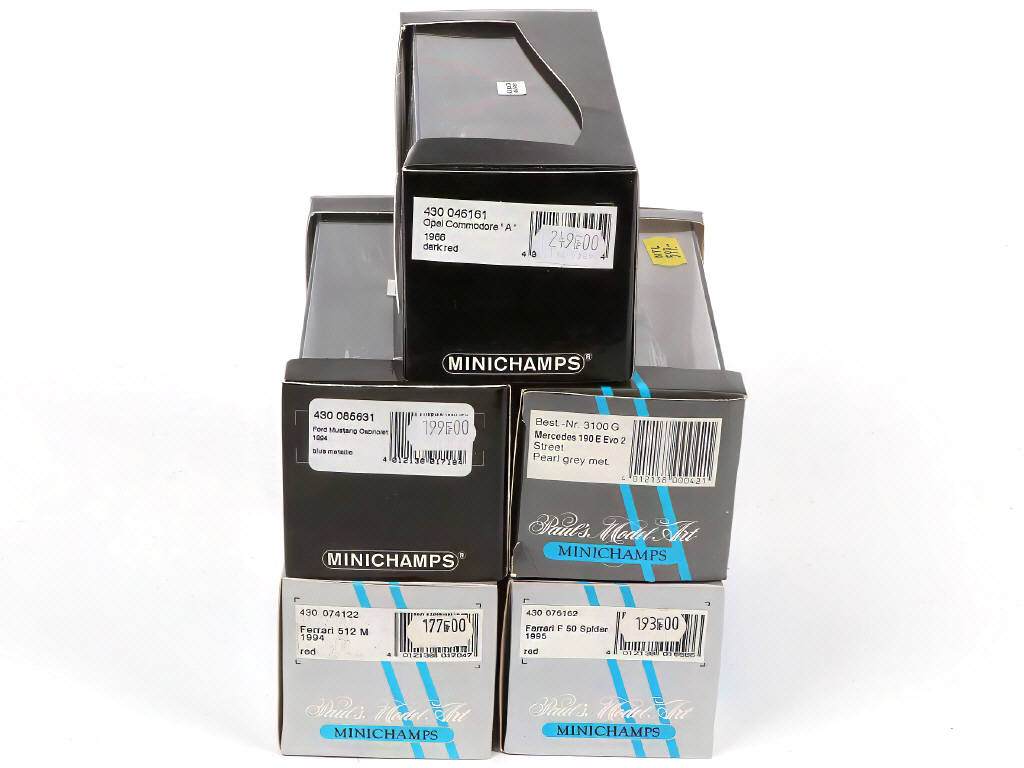Lot 109 - MINICHAMPS (ALLEMAGNE) (5)