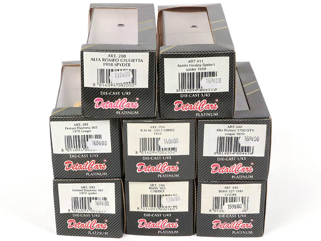Lot 138 - DETAILCARS (ITALIE) (8)
