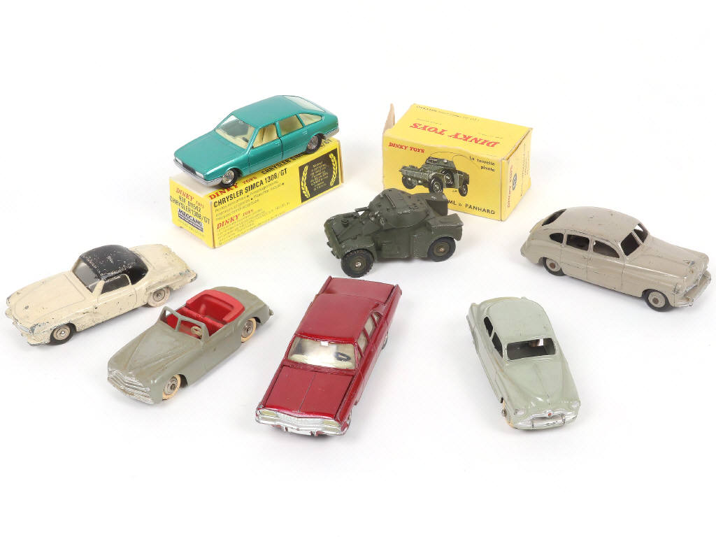 Lot 288 - DINKY TOYS (FRANCE) (7)