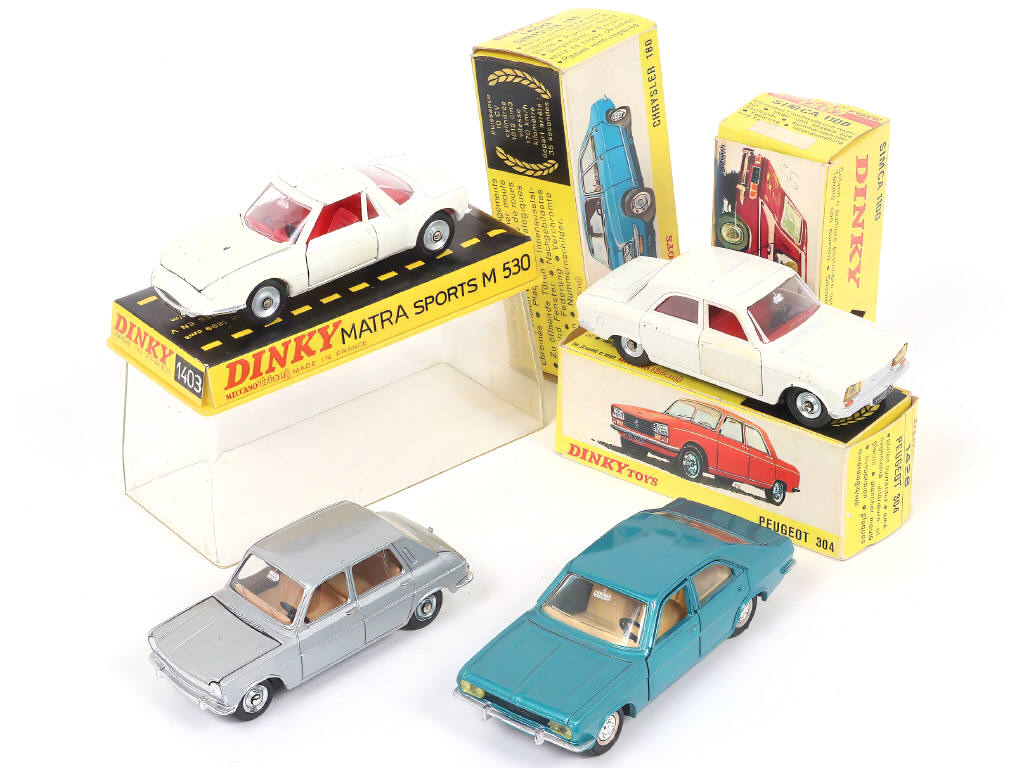 Lot 280 - DINKY TOYS (FRANCE) (4)