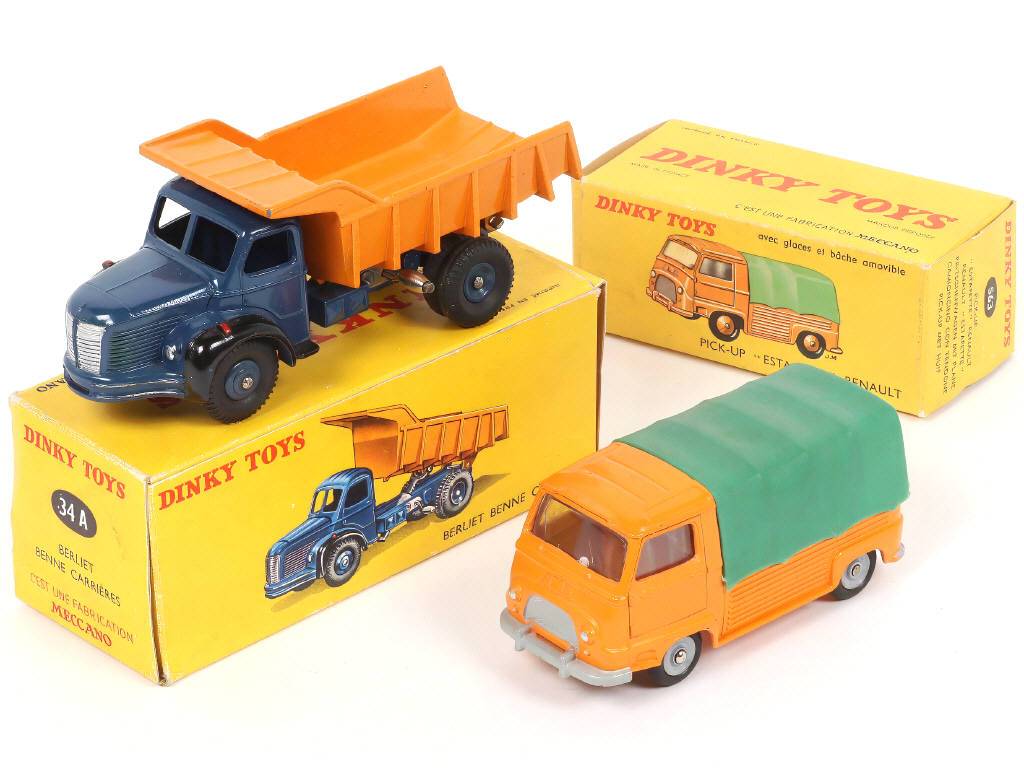 Lot 245 - DINKY TOYS (FRANCE) (2)