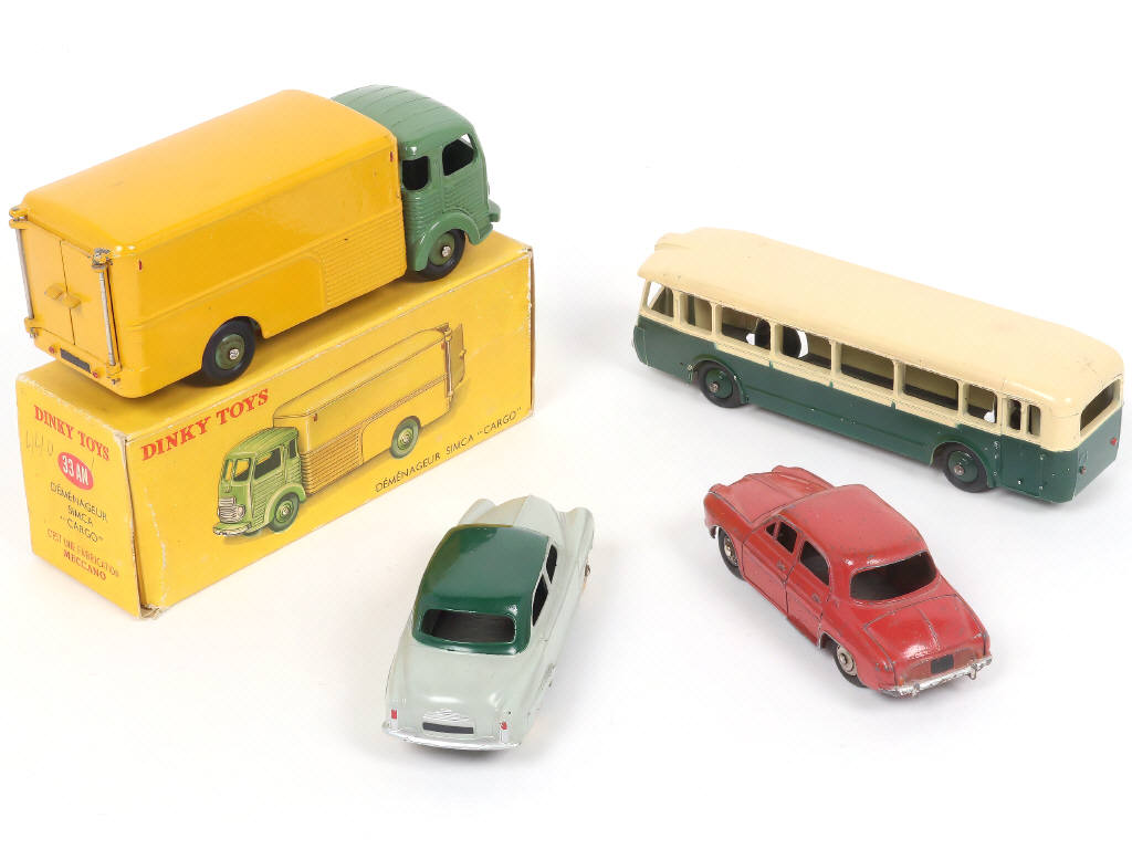Lot 282 - DINKY TOYS (FRANCE) (4)