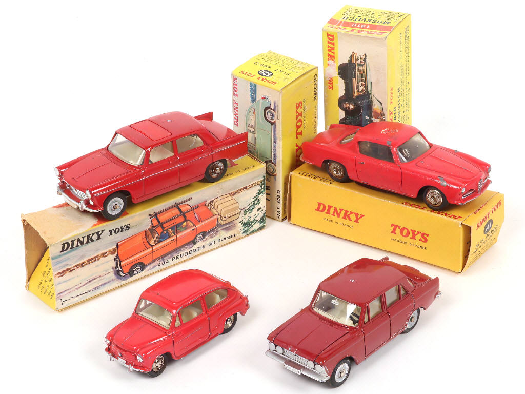 Lot 283 - DINKY TOYS (FRANCE) (4)