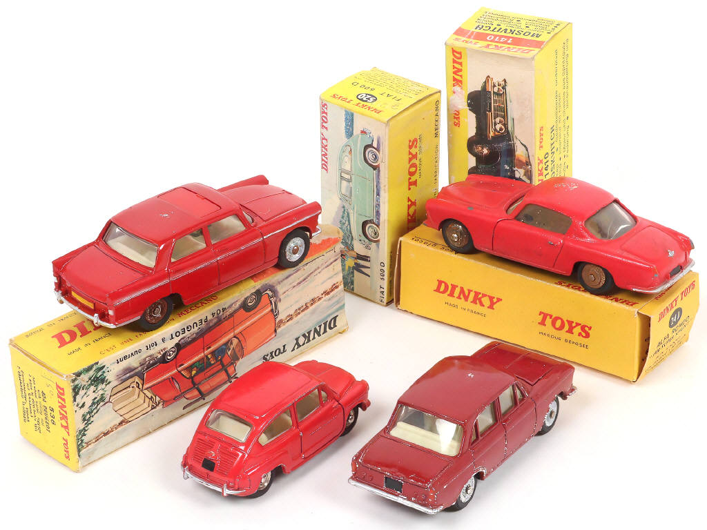 Lot 283 - DINKY TOYS (FRANCE) (4)