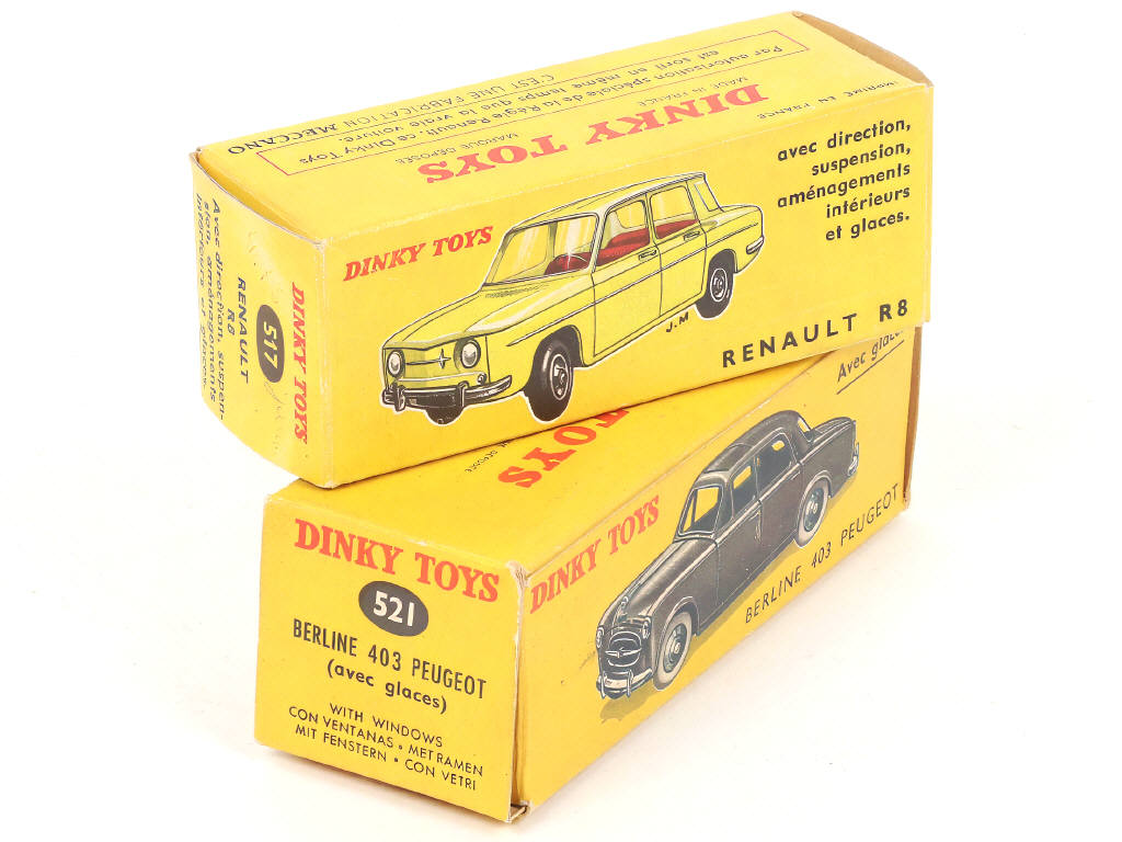 Lot 201 - DINKY TOYS (FRANCE) (2)