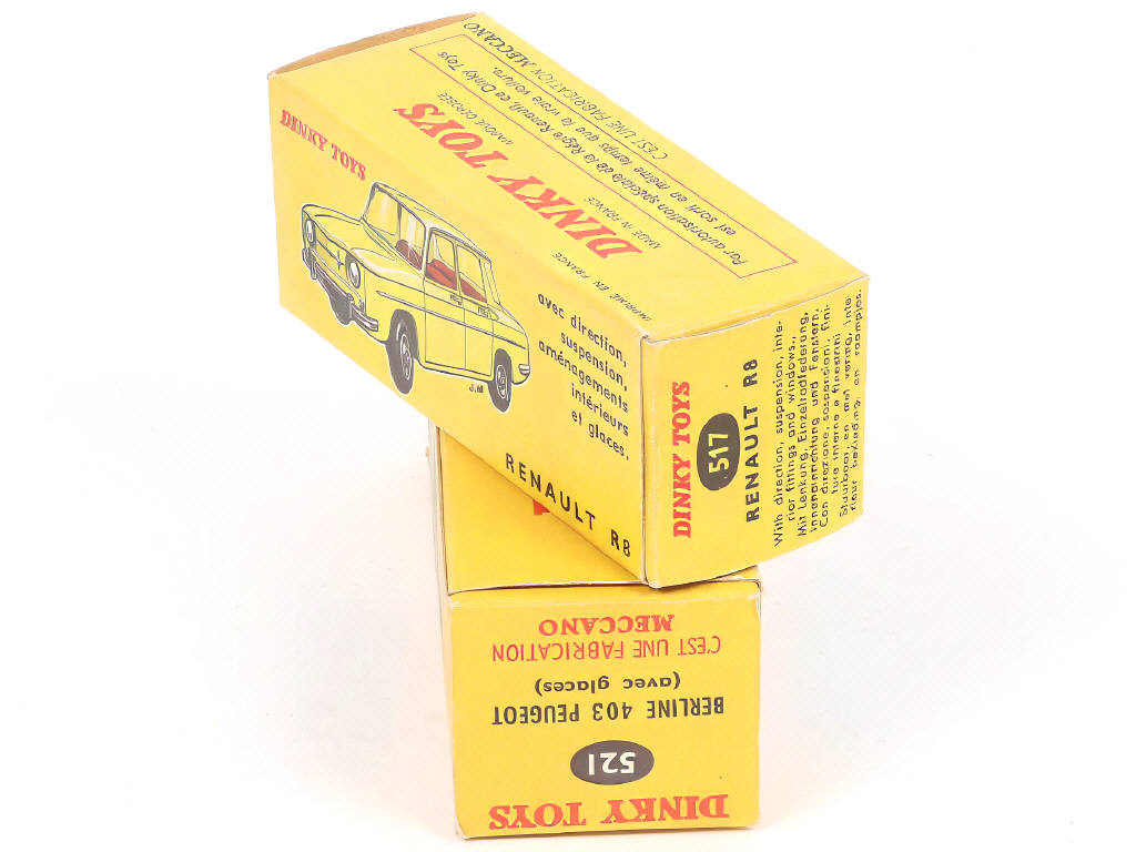Lot 201 - DINKY TOYS (FRANCE) (2)