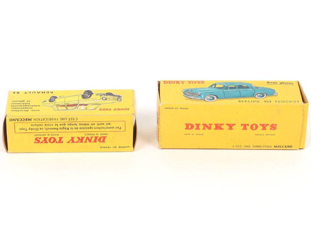 Lot 201 - DINKY TOYS (FRANCE) (2)