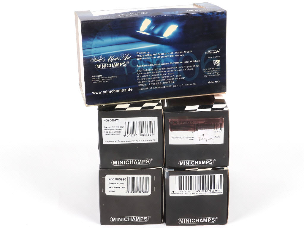 Lot 100 - MINICHAMPS (ALLEMAGNE) (5)